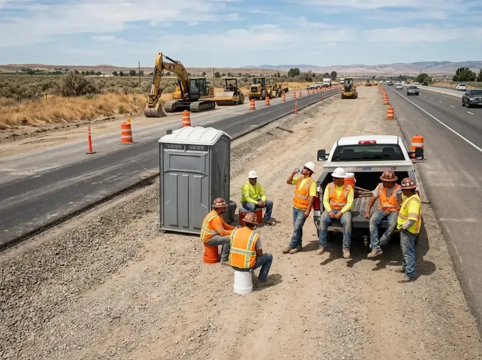 highway-road-construction-crew-007 — frequently asked questions, Porta Potty and Restroom Rentals in Daniels Farm, CT